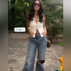 Levi’s Premium Denim High Loose Flare